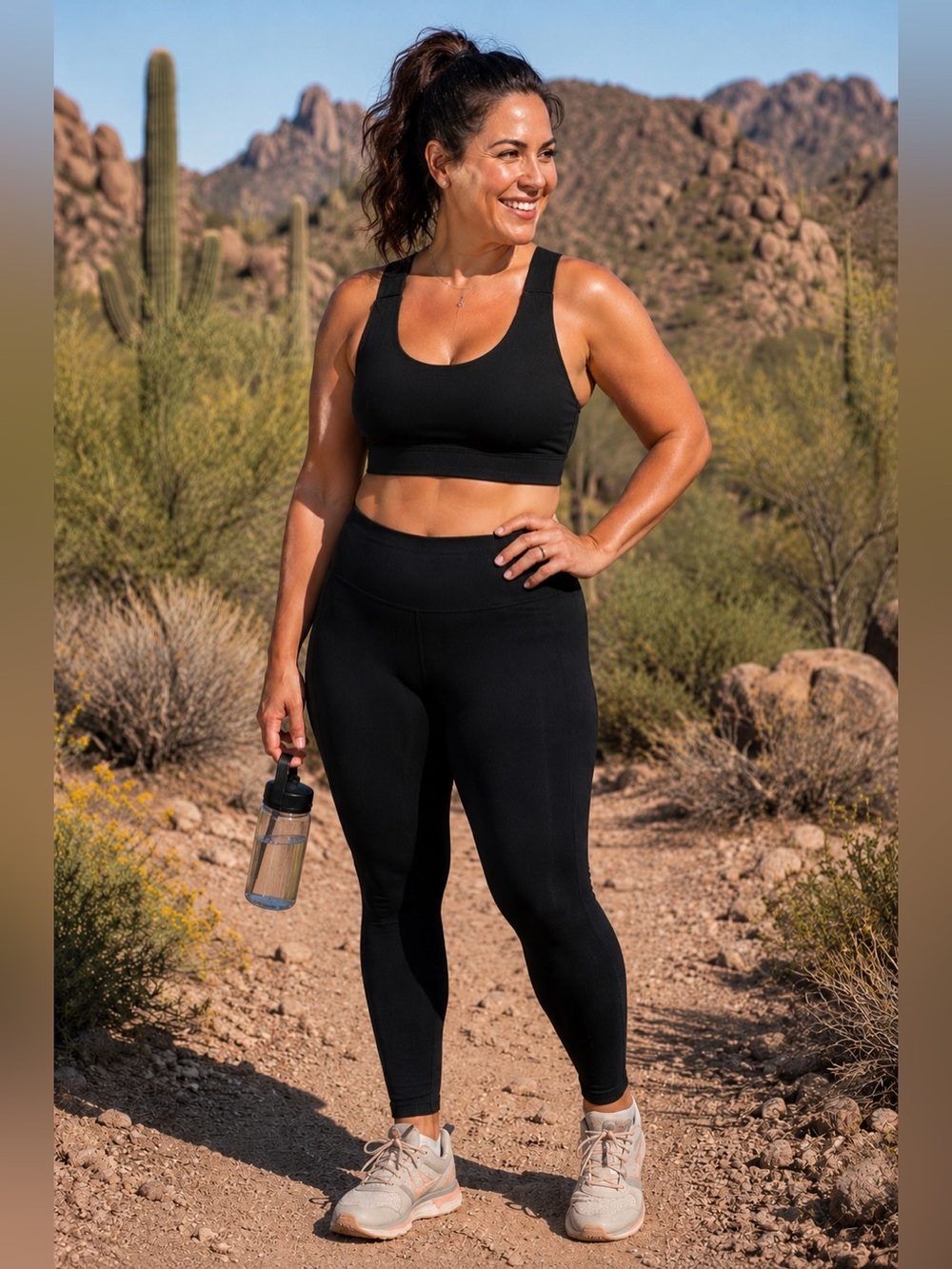 lululemon athletica Black Athletic Bra with Removable Padding